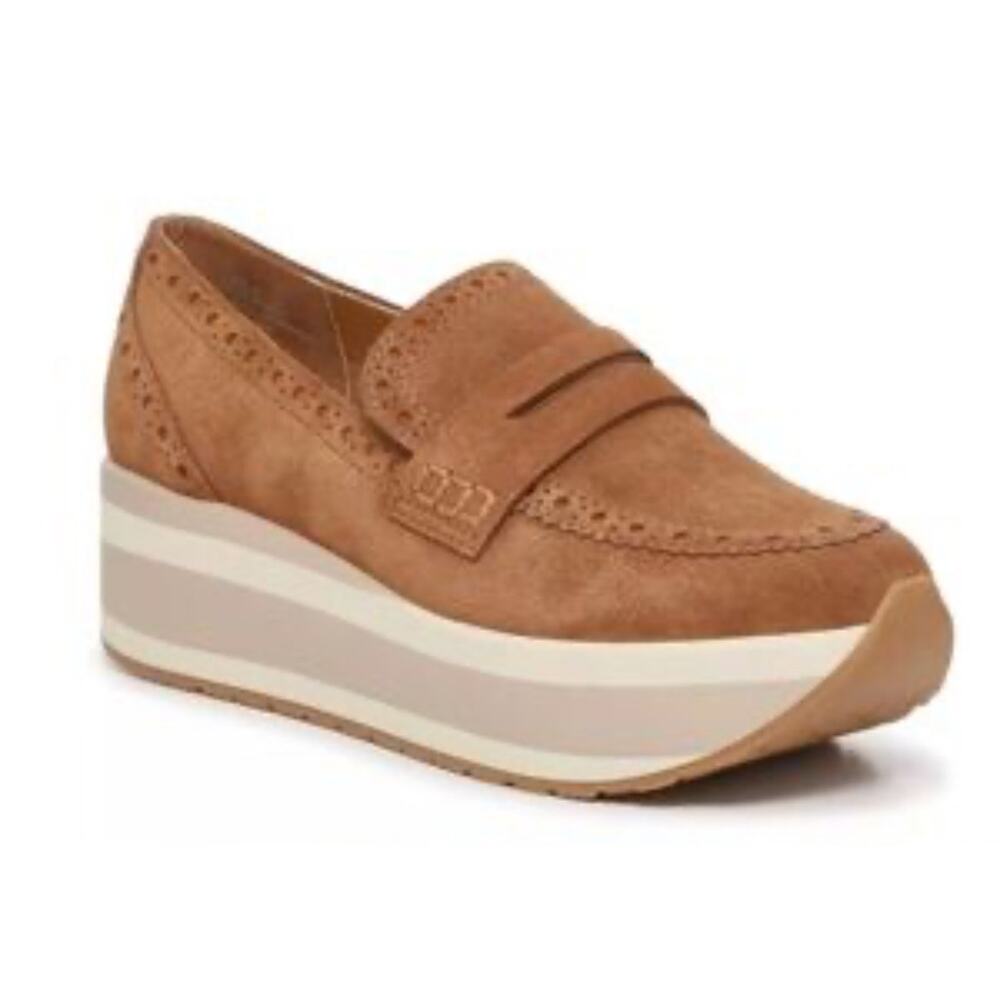 Dolce Vita Jalia Suede Sneaker Camel Women’s Size 9